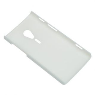 White Hard Protector Case Cover for Sony Ericsson Xperia ion LT28i