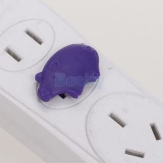 Baby Child Electrical Socket Security Safety Lock Cover Plug Animal Shape