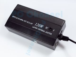 120W Notebook Universal Power Adapter Laptop USB Charger 12V 24 Volt