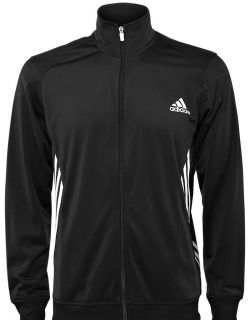 Adidas Climacore Jacket Mens Running Training Track Top Black White ClimaLite
