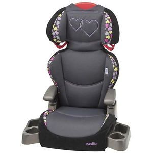 Big Kid LX High Back Booster Car Seat 2 in 1 Baby Travel Safety Gear