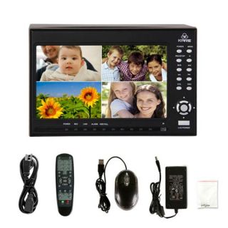 Kare CCTV 7'' LCD Color Screen Monitor 4CH H 264 DVR All in One Security Kits US
