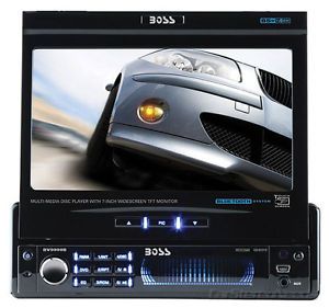 Boss BV9998B Car 7" Touchscreen Monitor Bluetooth DVD  CD Player USB SD 1 DIN