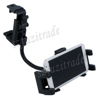 Universal Car Rearview Mirror Holder Mount for Samsung Galaxy Note 2 N7100 I9500