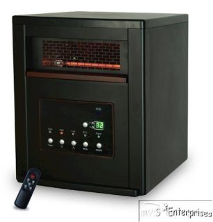 Source Green SGH 1000 4pc Infrared Quartz 1500W Portable Space Heater w Remote