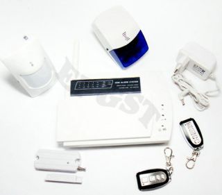 30 Off Wireless Home Security GSM Alarm System with Keypad Wireless Siren 5i