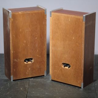 Vintage Mid Century Modern Sony Bookshelf Speakers