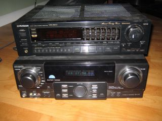 Pioneer Audio Video Stereo Receiver VSX 3800 Aiwa Stereo AV Receiver AV S17
