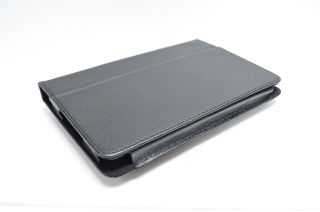 Black Leather Cover Stand Case for  Kindle Fire 3G WiFi