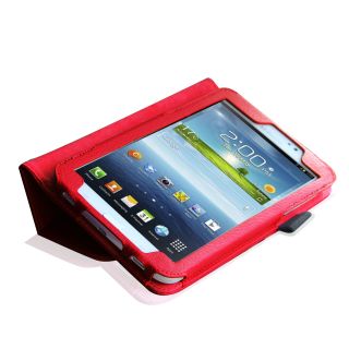 Samsung Galaxy Tab 3 7 7 0" inch Tablet Leather Case Cover Stand Accessories