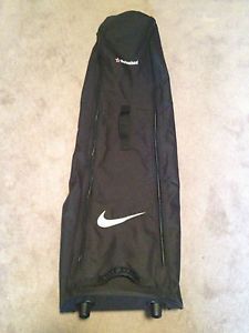 Nike Golf Club Carrying Travel Case Travel Bag Soft Sided with Wheels Black