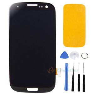 Touch Screen Digitizer LCD Display Assembly for Samsung Galaxy S3 i9300 Black