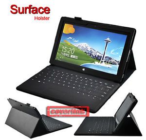 PU Leather Case Stand Cover Skin for Microsoft Surface Tablet 10 6 Windows 8 B