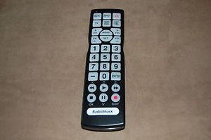 Radio Shack 15 310 Universal Remote Control with Code Manual