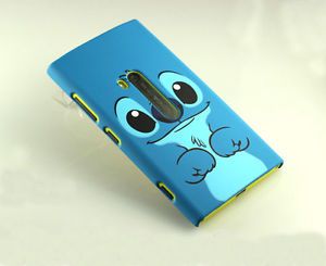 For Nokia Lumia 920 Cute Stitch Back Case Cover Pouch Fitted Windows 8 Phone
