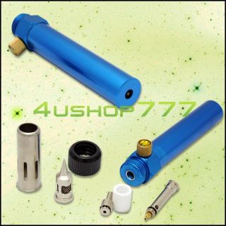 Pen Shape Gas Blow Torch Soldering Iron Refillable Butane Tool Home Kit