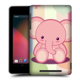Head Case IO Baby Elephant Design Glossy Back Case Cover for Asus Google Nexus 7