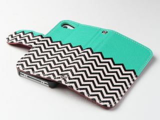 Hot Sale for iPhone 4 4S Magnetic Flip Hard Case Cover PU Leather Pouch Wallet