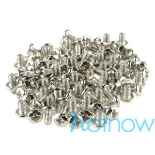 100 Pcs M3 x 5mm Phillips Pan Head Screw for 2 5" HDD SSD DVD ROM Motherboard