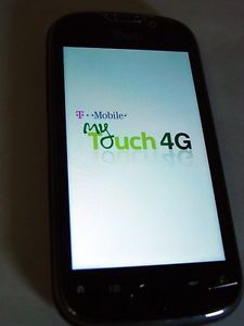 HTC myTouch 4G Black Cell Phone Smartphone Fresh Battry T Mobile as Is Tmobile