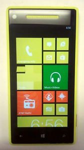 HTC Windows Phone 8x Bad IMEI Unlocked 8GB Yellow at T