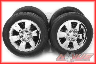 20" GMC Yukon Sierra Denali Chevy Tahoe Silverado Wheels Goodyear Tires 18 22