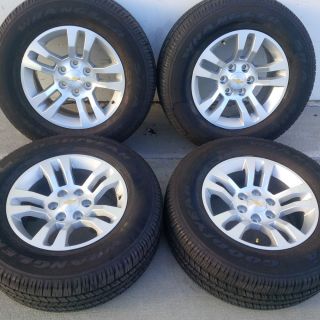 18" 2014 Chevrolet Silverado Tahoe Factory Wheels Goodyear Tires Z71 New