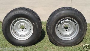 2 Vintage Goodyear Tires LR78 15 Flexten Belted All Winter Radials