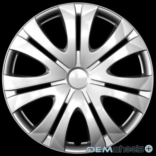 4 New Silver 16" Hub Caps Fits Volkswagen VW Car ABS Center Wheel Covers Set