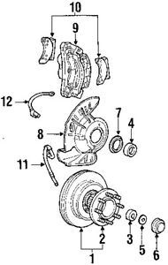 Honda Front Wheel Bearing