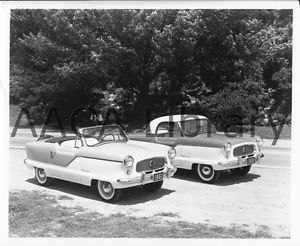 1961 Nash Metropolitan Hardtop Convertible Coupe Factory Photo Ref 57241
