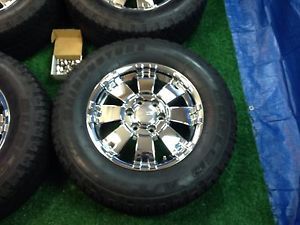 Hummer H3 Chrome 18" Factory Wheels and Tires