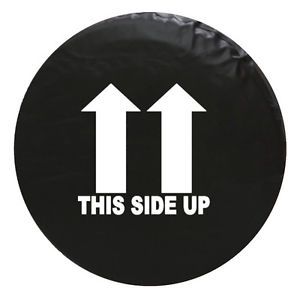 This Side Up Spare Tire Cover 29 Inch