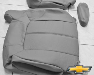 00 02 Chevy Tahoe 4x4 2WD Z71 Lt Driver Side Complete Leather Seat Covers Gray