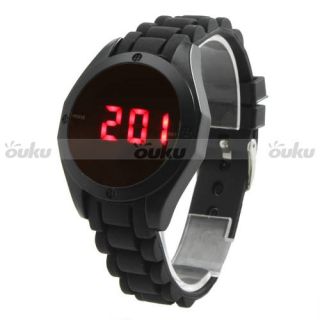 CA2 Fashion Smart Touch Screen LED Date Digital Sport Rubber Men Boy Wrist Watch