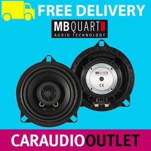 MB Quart QM100 BMW 10cm 2 Way Custom Fit Coaxial Car Speakers for BMW 1 3 Series