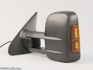 2013 Tundra Driver Passenger Set Pair Towing Mirrors Manual Turn Signal Light