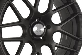 20" Benz W212 E350 E550 E63 AMG Rennen RS7 Black Concave Staggered Wheels Rims