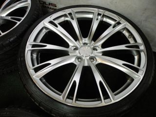 New 22" Ace Aspire Wheels Silver Bentley Continental GT GTC Flying Spur Tires