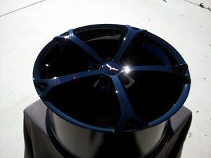 Black Corvette Grand Sport Style Wheels for C5