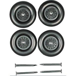 Pinewood Derby Car Stock Wheels and Axles