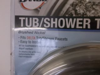 Danco Tub Shower Nickel Trim Kit for Delta Faucet Faucets Universal 10004