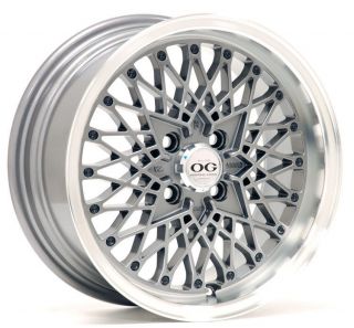 15x8 Axis OG San Gray Wheel Rim s 4x100 4 100 15 8