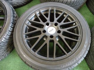 17" Black Wheels Fits BMW E60 5 Series 525 528 530 535 545 550 Tires E34 E31 E32