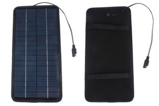 Portable Solar Panel Battery Charger 12V 8W for Car RV Car Truck Battery Charger