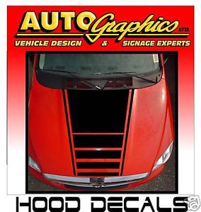 Custom Hood Decal for Dodge RAM Trucks Stripe Graphic