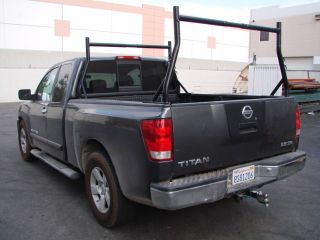 650 lb 2 Bar Adjustable Truck Ladder Rack Pick Up Universal Lumber Kayak Utility