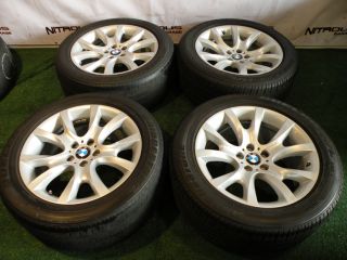 19" Factory BMW x5 Wheels Silver Tires Package Xdrive E53 E70 x6 E71 Borbet