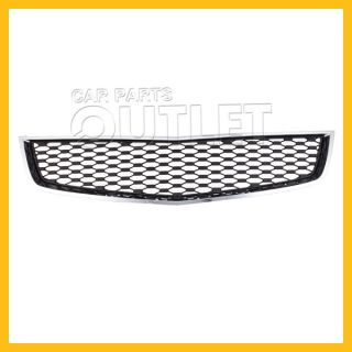 2010 2013 Chevy Equinox Front Bumper Lower Grille GM1200621 Chrome Grill Trim Lt