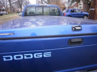 Dodge RAM Hard Shell Lockable Fiberglass Tonneau Cover May Fit Other 8' Beds